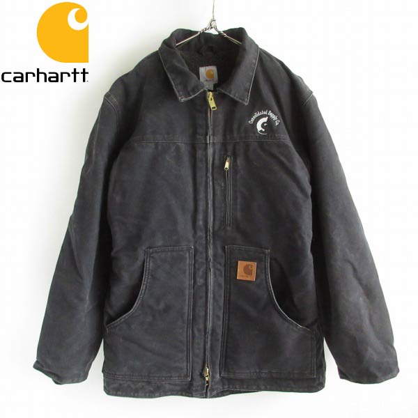 Carhartt カーハート 企業物 C61 サンドストーン リッジコート 黒 S