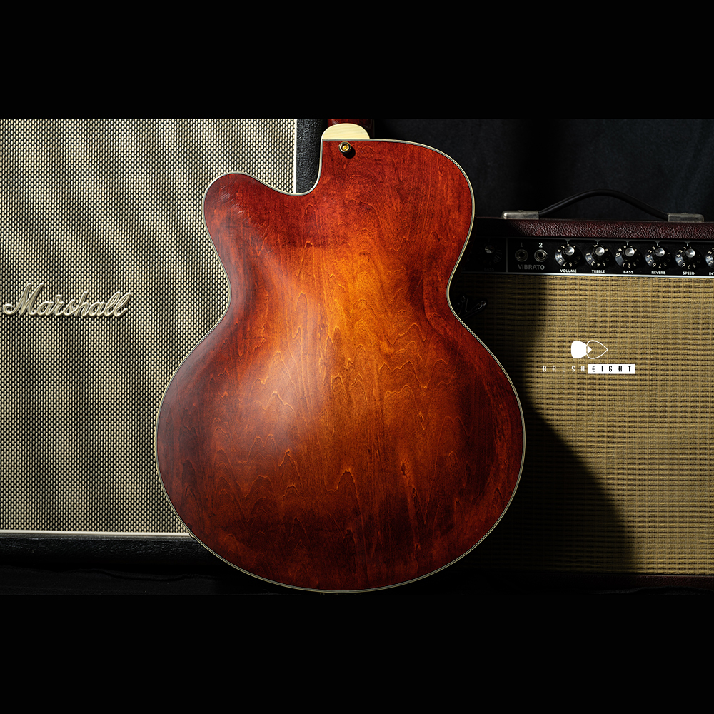 Brush eight / 【SOLD】Eastman Guitar AR-403CE “Antique Red”