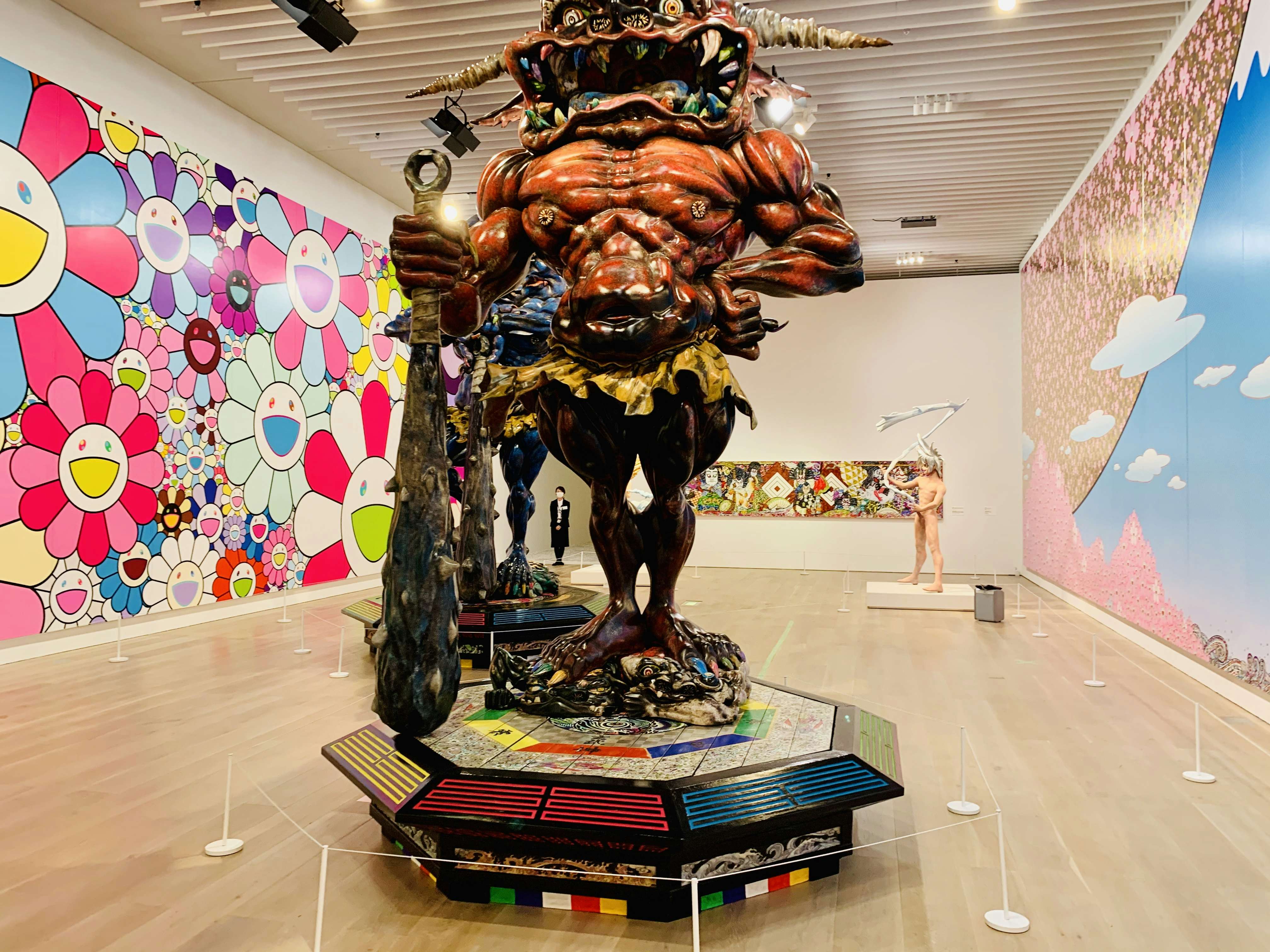 草間彌生、李禹煥、宮島達男、村上隆、奈良美智、杉本博司。森美術館に