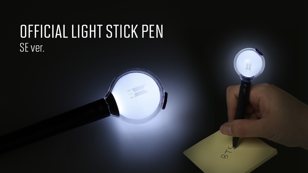BTS アミボムのスティックペン「LIGHT STICK PEN SE ver.」が発売決定