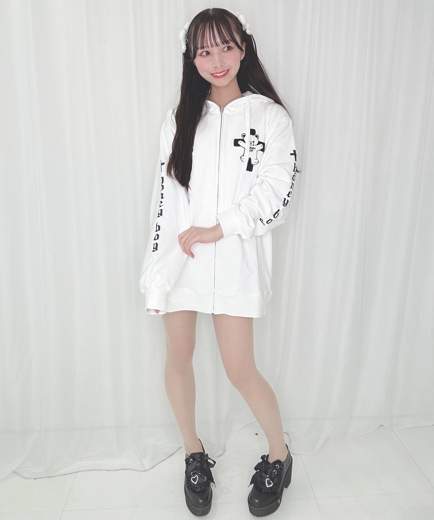 サガラクロスシナモンジップパーカー – BUNNY APARTMENT