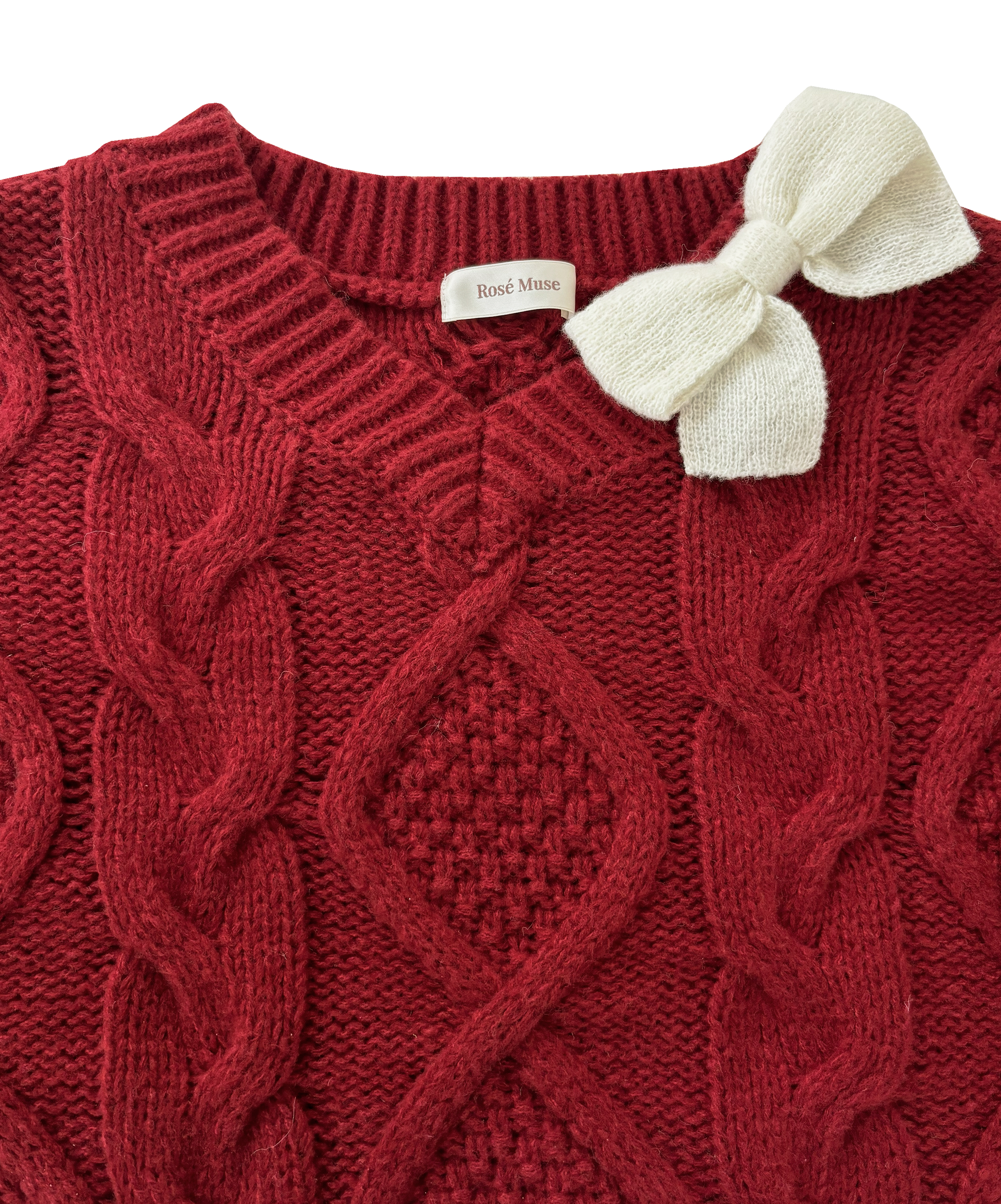 受注予約】Oversized cable knit OP – BUNNY APARTMENT