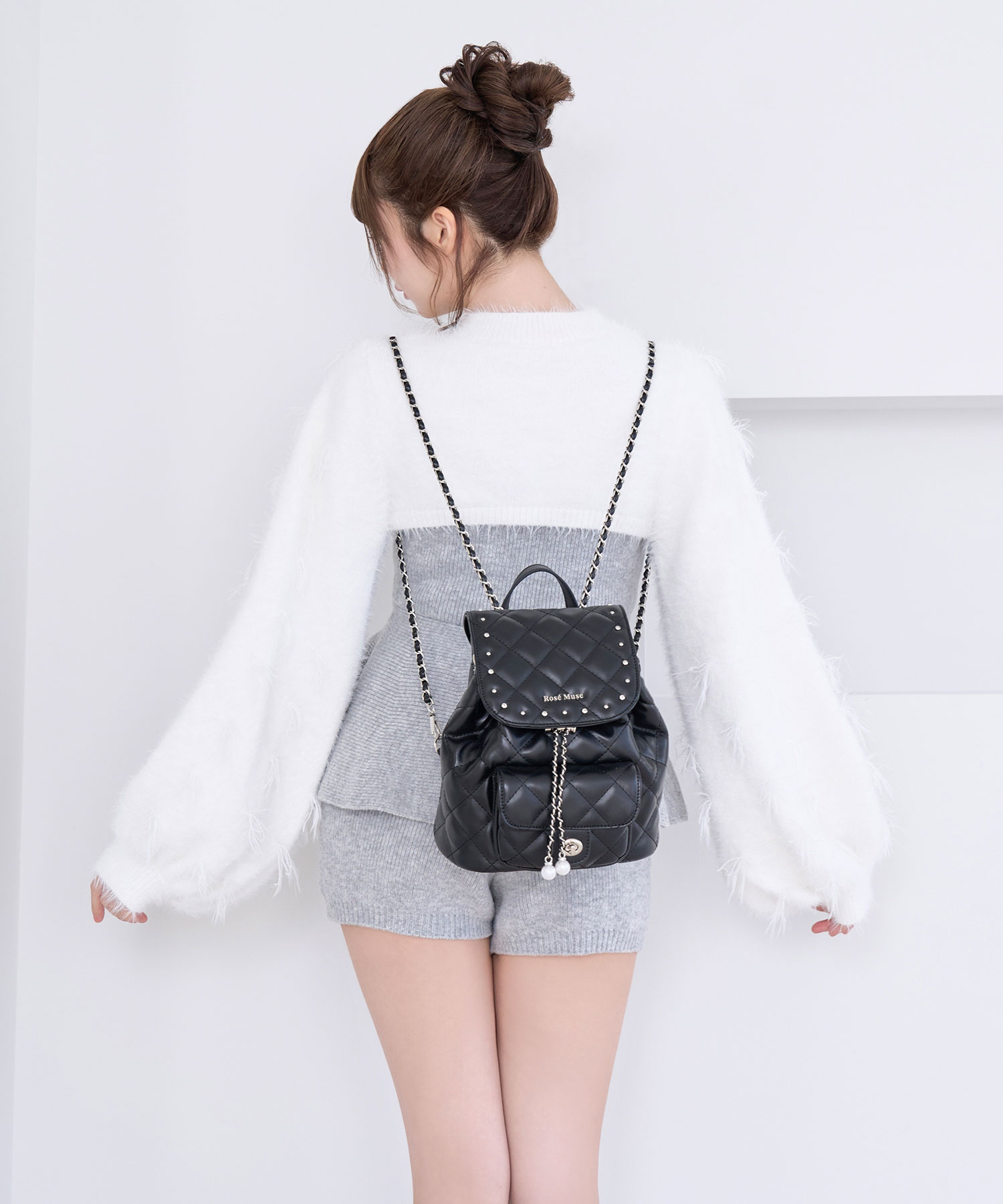 Quilting bijou backpack – BUNNY APARTMENT
