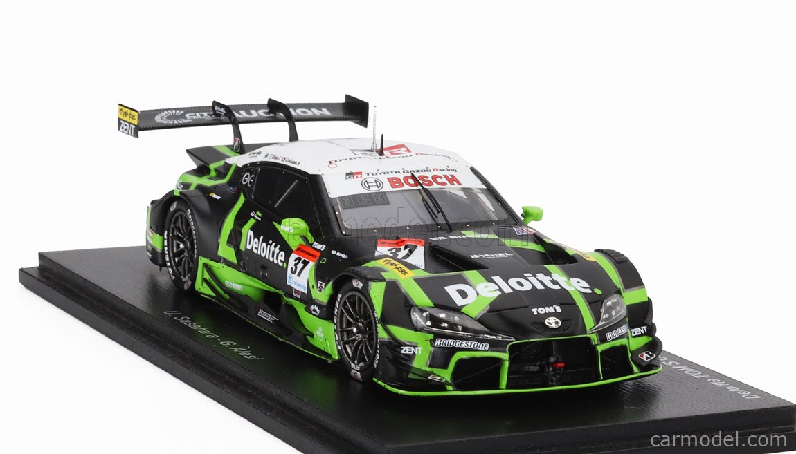 SPARK-MODEL SGT160 Scale 1/43 | TOYOTA SUPRA GR TEAM DELOITTE N 37