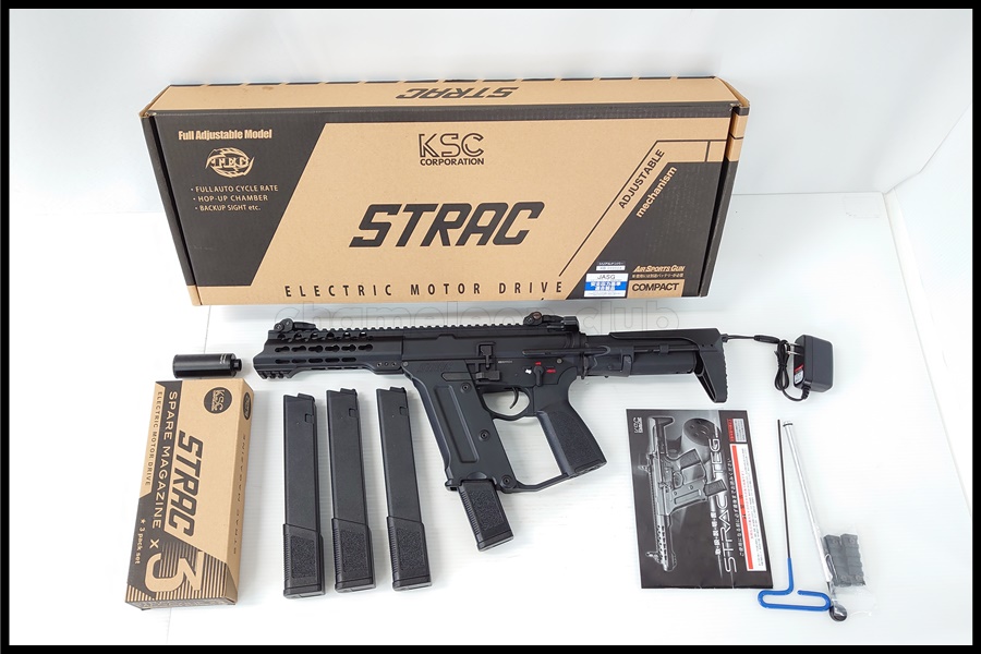 KSC STRAC TEG 電動ガン スペアマガジン/トレーサー付 ストラック