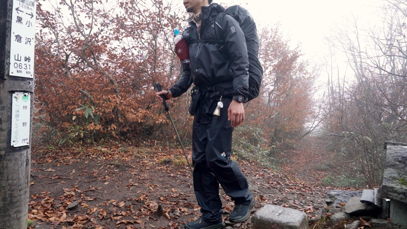 ストライクトレイルフーディをレビュー【登山用に購入した超軽量レイン