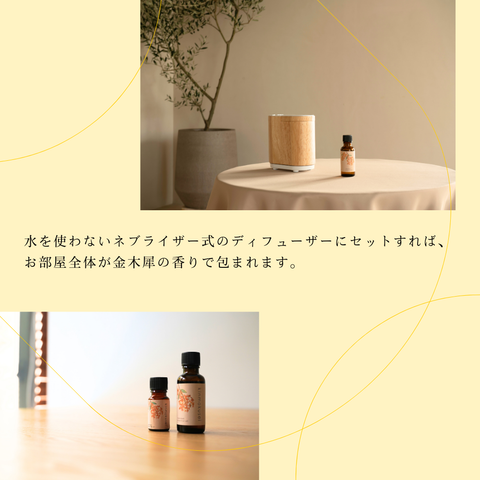 金木犀 ブレンド精油 – 生活の木ビジネススマート