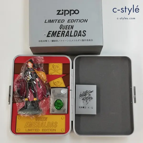 ZIPPO ジッポー 松本零士 QUEEN EMERALDAS LIMITED EDITION オイル