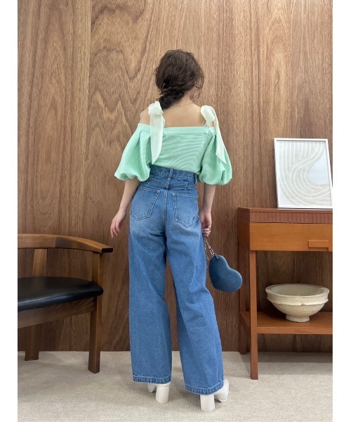 LILY BROWN（リリーブラウン）の「[L.B CANDY STOCK]ハートビジュー