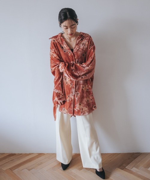 sahara（サハラ）の「Velvet Over Shirt（シャツ/ブラウス）」 - WEAR