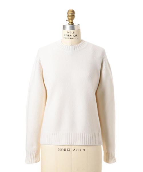 Drawer（ドゥロワー）の「Drawer 7G カシミヤ クルーネックプルオ