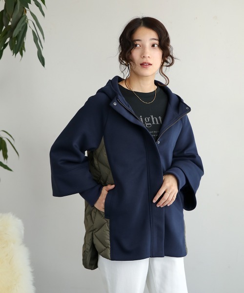 Bou Jeloud（ブージュルード）の「ダイバーフーディ切替ダウンコート