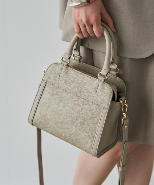 russet（ラシット）の「【Morandi】2Wayレザーボストンバッグ S (CE