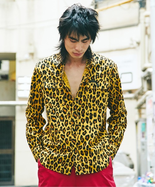 HYSTERIC GLAMOUR（ヒステリックグラマー）の「HG LEOPARD総柄 長袖