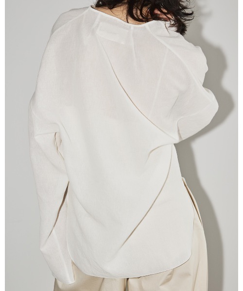 スラブスリットシャツ（シャツ/ブラウス）｜TODAYFUL（トゥデイフル