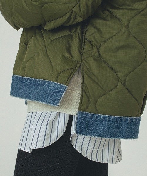 セール】(GENE HEAVENS)DENIM x QUILTING JACKET（その他アウター
