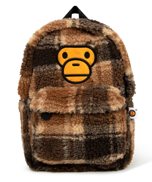 A BATHING APE（アベイシングエイプ）の「BABY MILO MINI FUR CHECK
