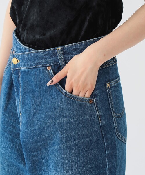 セール】【1/15再値下げ】【別注】Lee × maturely / デニム アシメ