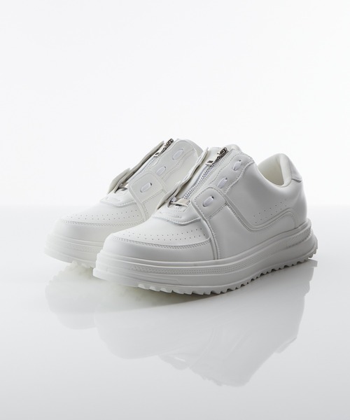 ＋6.8cm High sole zip sneakers6.8cm /ハイソール ジップ スニーカー