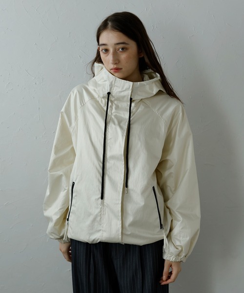 MINERTE】pearl taffeta mountain parka / パールタフタマウンテン