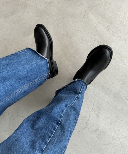 CANAL JEAN（キャナルジーン）の「diggity 切替カットオフデニムパンツ