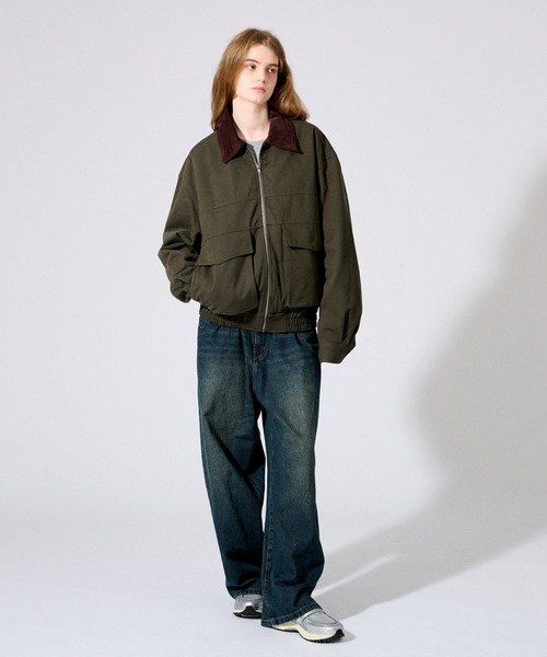 セール】TWILL・DENIM HUNTING BLOUSON /ツイル・デニムハンティング