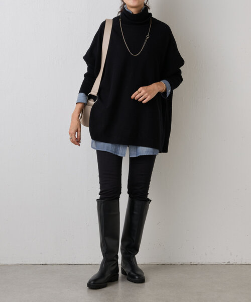 BEARDSLEY（ビアズリー）の「ビッグニットタートル(ショート)（ニット