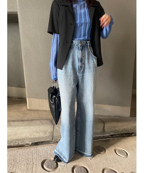 BLACK BY MOUSSY（ブラックバイマウジー）の「waist squeeze denim