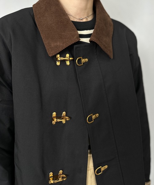 コーデュロイカラーハーフジャケット FD22W116【Fano Studios