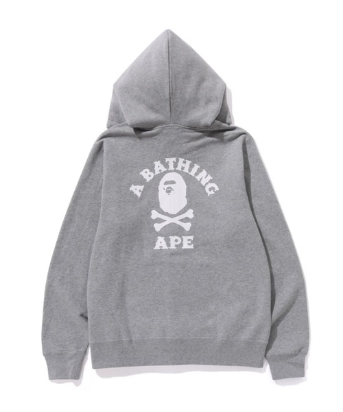 A BATHING APE（アベイシングエイプ）の「APE CROSSBONE COLLEGE ZIP