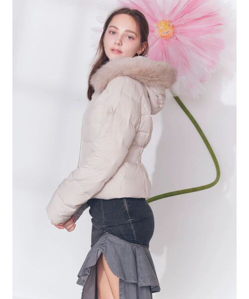 EATME（イートミー）の「キルティングラインダウンブルゾン（ダウン