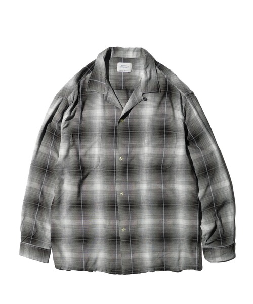 TOWNCRAFT / タウンクラフト 60S OMBRE LOOP COLLAR SHIRT オンブレ