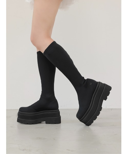 ウルトラストレッチフラットブーツ（ブーツ）｜Darich（ダーリッチ）の