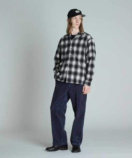schott（ショット）の「Schott/ショット/OMBRE CHECK FLANNEL LS SHIRT
