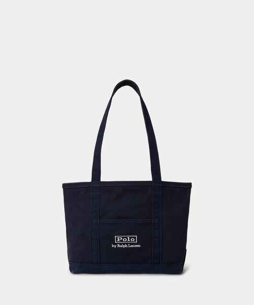 ロゴ キャンバス スモール トート（トートバッグ）｜POLO RALPH LAUREN