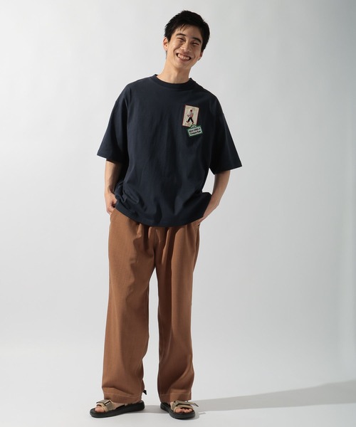 セール】ワッペンモチーフクラフトTシャツ（Tシャツ/カットソー