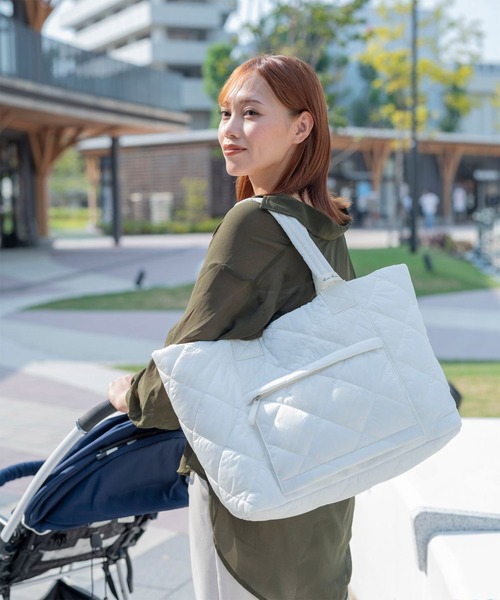 THEATHEA/ティアティア】3WAY キルティングマザーズバッグ 3点セット