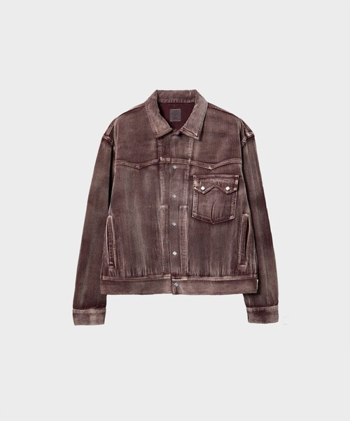 soe（ソーイ）の「【soe/ソーイ】Faded Corduroy Western Jacket