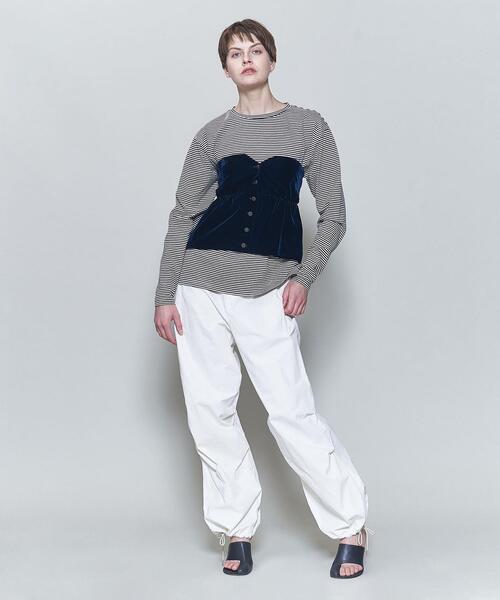 6（ロク）の「＜6(ROKU)＞ベロア ビスチェ（ベスト）」 - WEAR