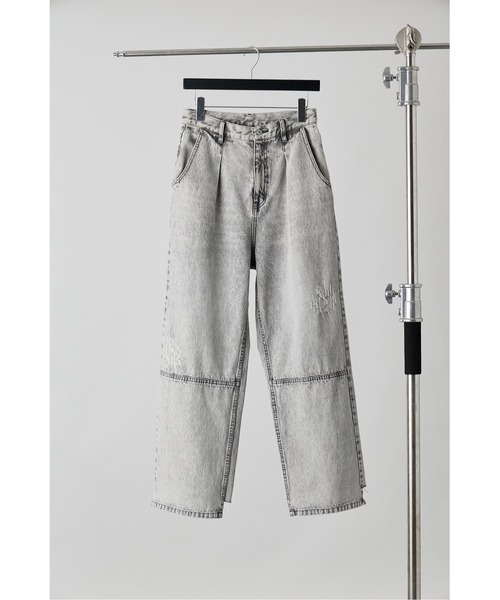 YENN（イエン）の「【定番】【新色】YENN タックワイドデニムパンツ