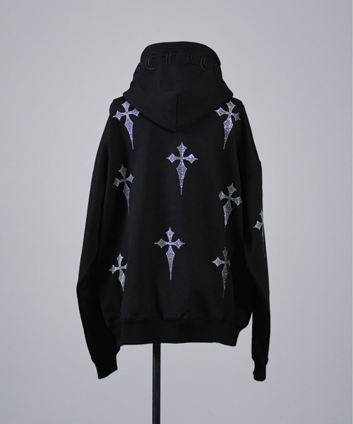 REFLEM（レフレム）の「『REFLEM/レフレム』クロス総柄ラインストーン