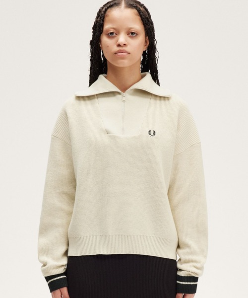 FRED PERRY（フレッドペリー）の「Half Zip Jumper（ニット/セーター