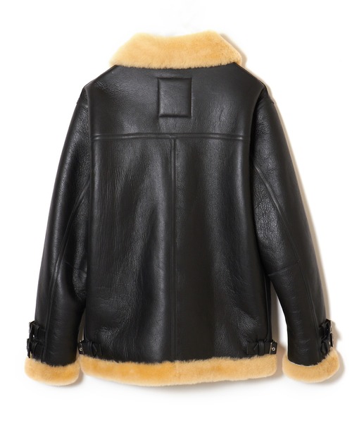 CRIMIE（クライミー）の「MOUTON LEATEHR B-3 JACKET / ムートン