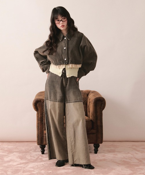 dolman sleeve design jacket / ドルマンスリーブデザインジャケット