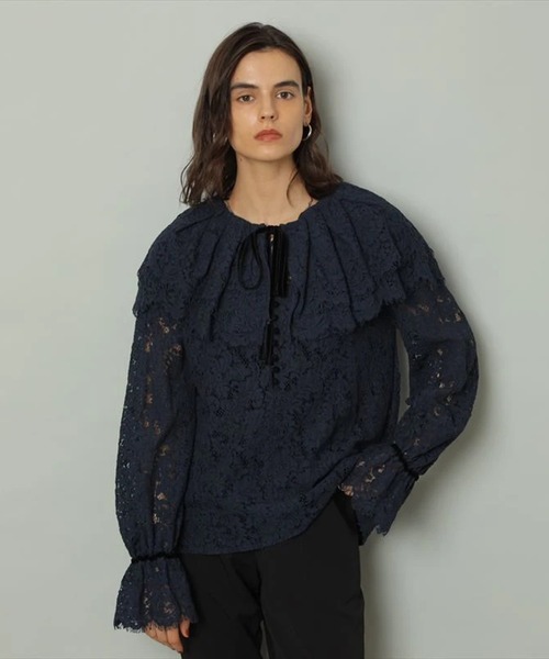 CADUNE（カデュネ）の「総レースブラウス（シャツ/ブラウス）」 - WEAR