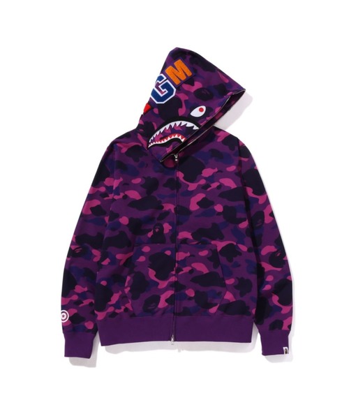A BATHING APE（アベイシングエイプ）の「COLOR CAMO SHARK FULL ZIP