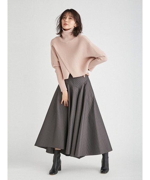 FRAY I.D（フレイアイディー）の「キルティングジャガードフレア