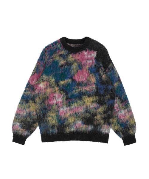 Ameri（アメリ）の「WILTED FLOWER MOHAIR JACQUARD KNIT TOP（ニット