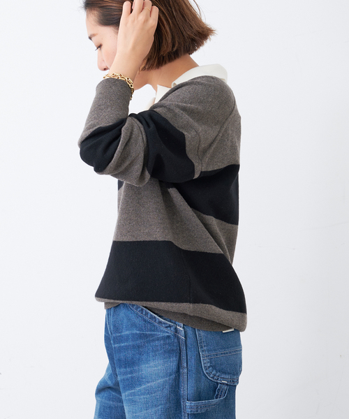 Deuxieme Classe（ドゥーズィエムクラス）の「*Ivy Style rugby ニット