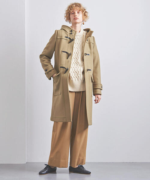 HYKE（ハイク）の「＜HYKE（ハイク）＞ ダッフルコート BEIGE ②